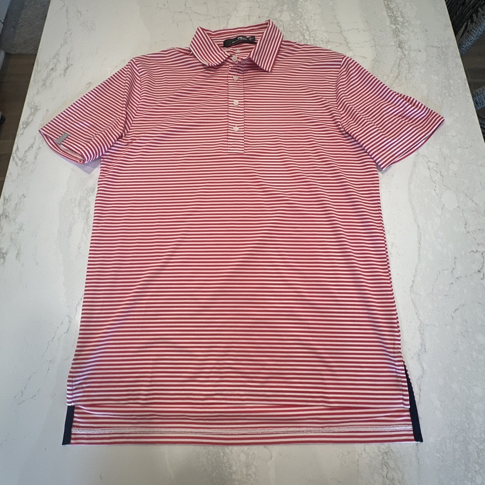 RLX Ralph Lauren Performance Wicking Stretch Golf Polo Shirt Size M